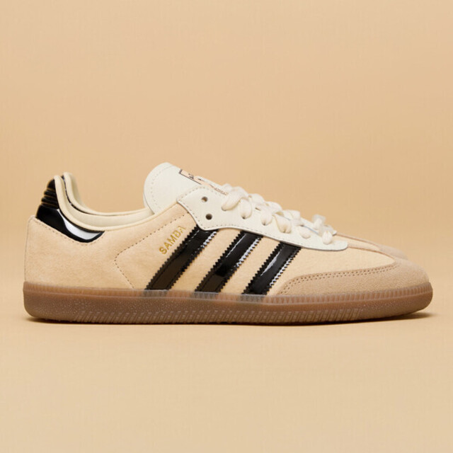adidas Originals Adidas Samba OG JP5197 男女 運動休閒鞋 德訓鞋 台北限定款 珍珠奶茶 穿搭 舒適 米黑