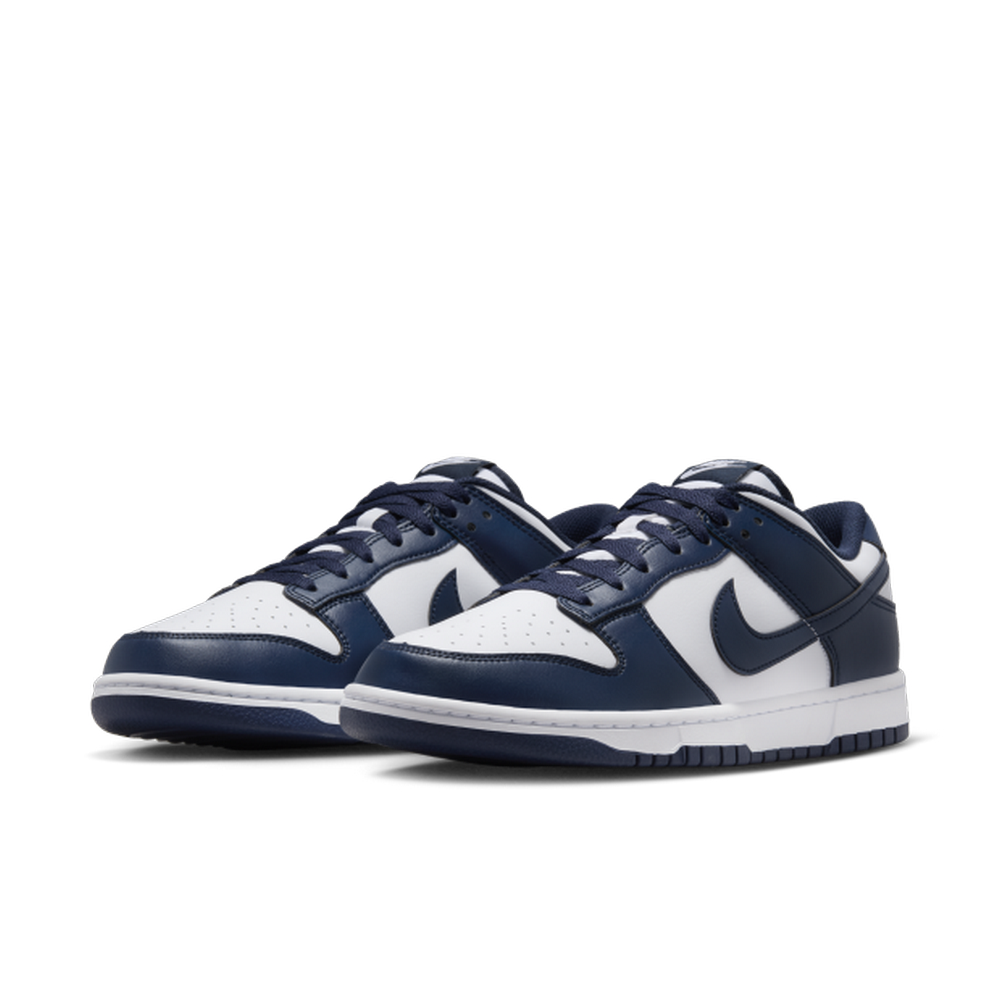 NIKE 耐吉 DUNK LOW RETRO 男 休閒鞋 白 深藍-HF5441107