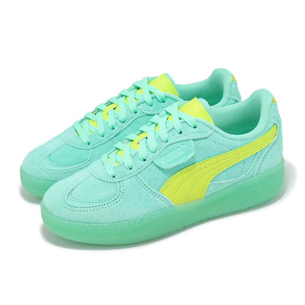 PUMA 彪馬 休閒鞋 Palermo Moda Xtra Wns 女鞋 藍 綠 麂皮 復古 厚底 德訓鞋 39853402