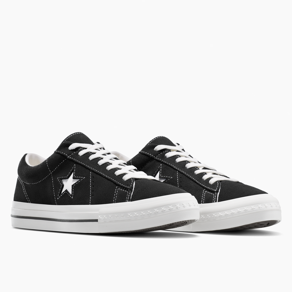 CONVERSE 匡威 ONE STAR 95 OX 低筒 滑板鞋 休閒鞋 男鞋 女鞋 黑色-A14711C