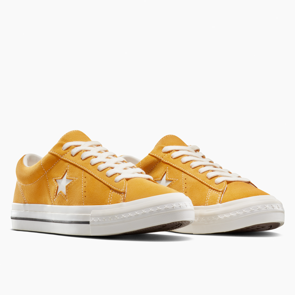CONVERSE 匡威 ONE STAR 95 OX 低筒 滑板鞋 休閒鞋 男鞋 女鞋 黃色-A14713C