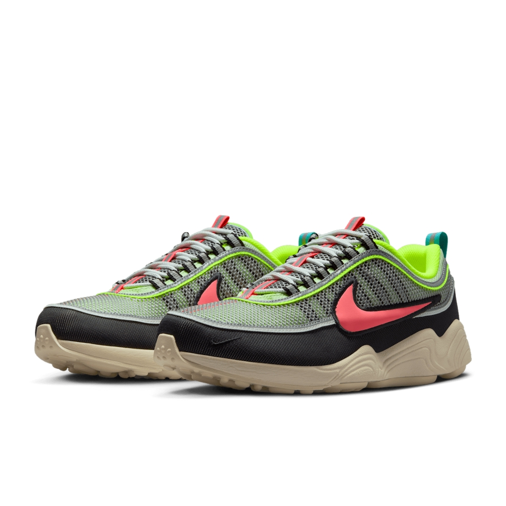 NIKE 耐吉 AIR ZOOM SPIRIDON 男鞋 休閒鞋 綠黑色-II1237701