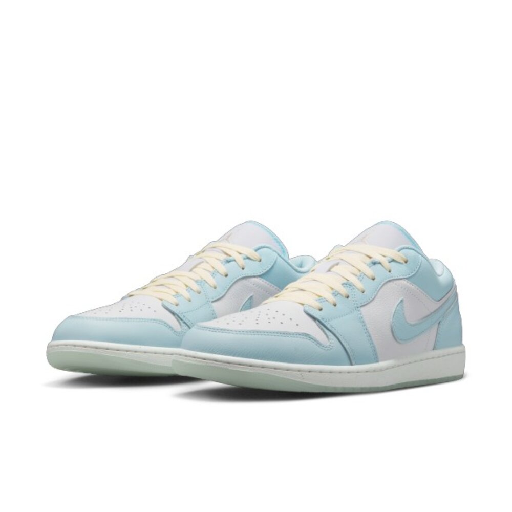 NIKE 耐吉Nike Air Jordan 1 Low SE Glacier Blue 冰川藍果凍底