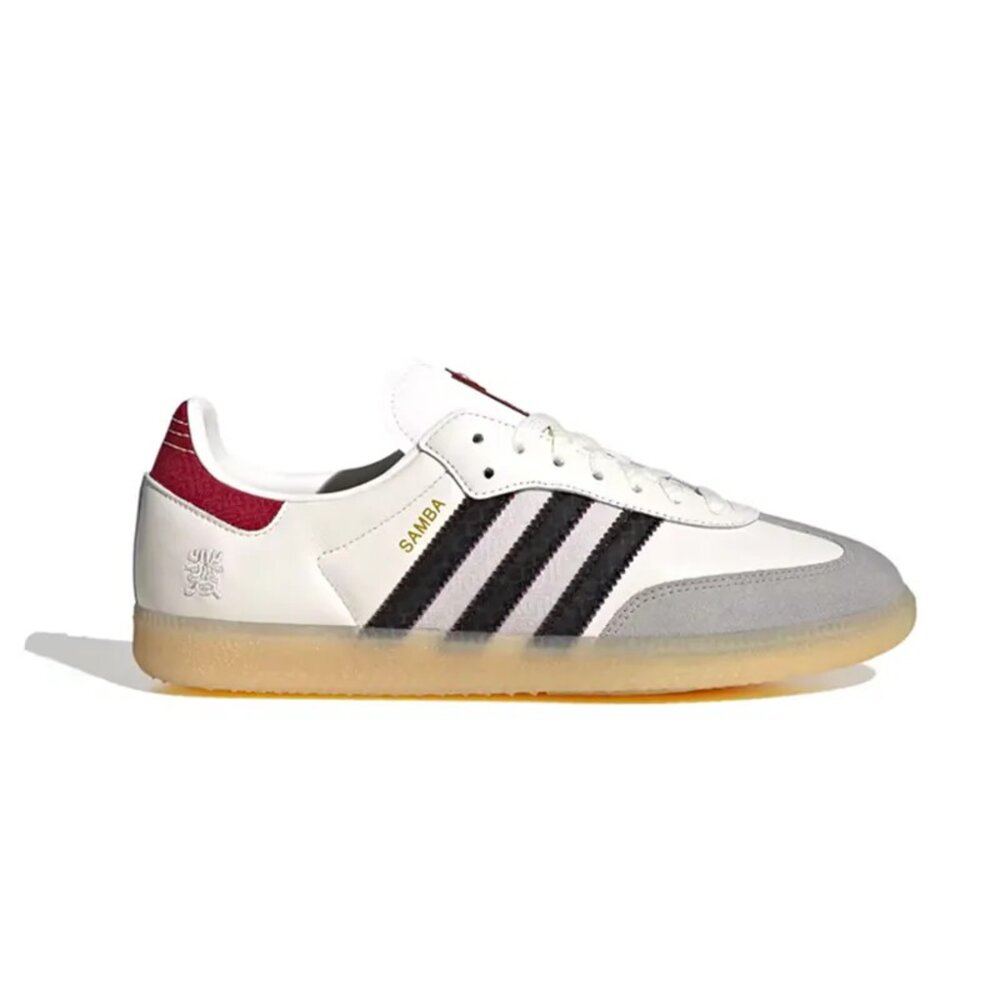 adidas 愛迪達 CNY x Adidas Samba OG Year of the Snake 蛇年紅 新年款 刺繡 休閒鞋 男鞋 JQ5976