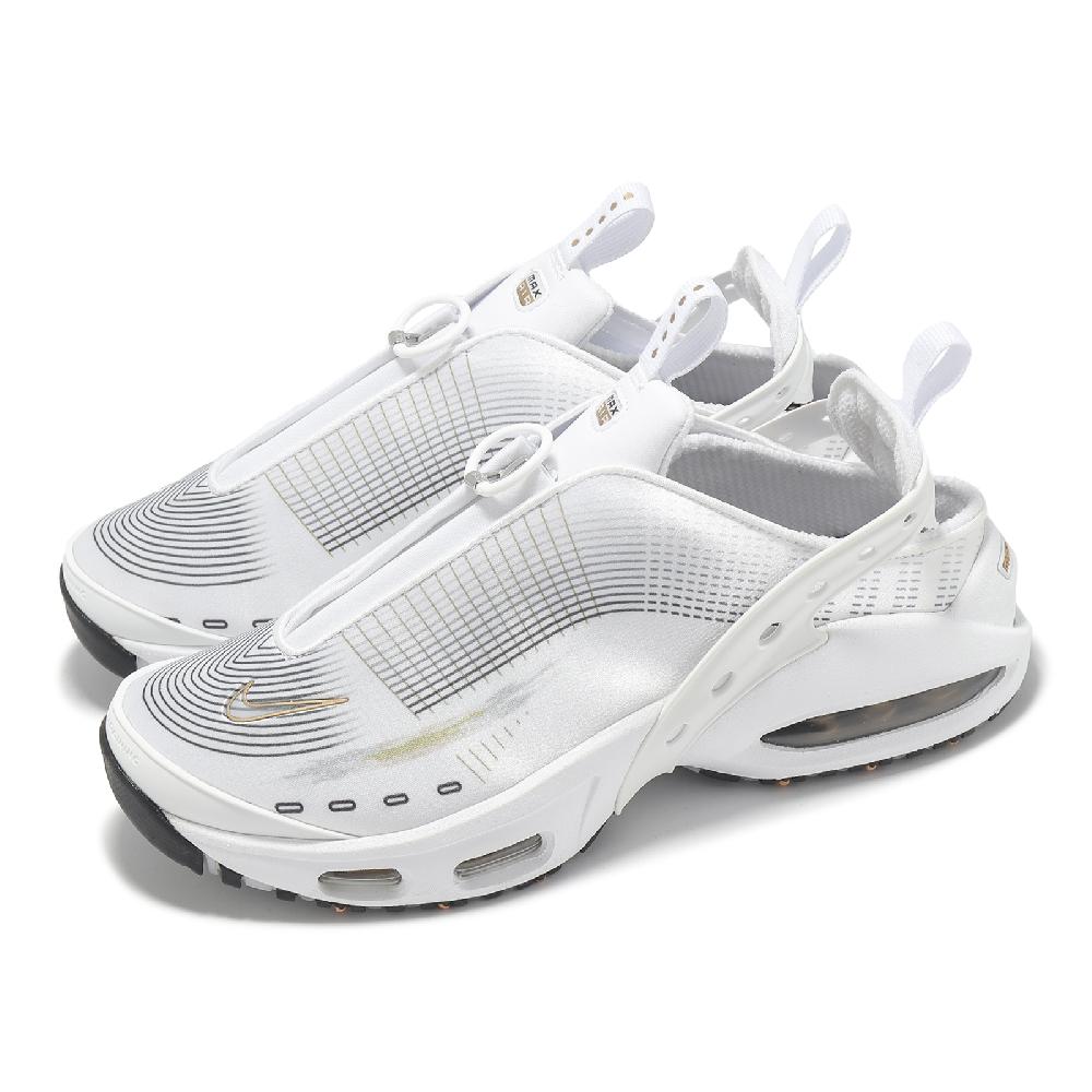 NIKE 耐吉 休閒鞋 Wmns Air Max Craze 女鞋 白 金 拉鍊 氣墊 緩震 運動鞋 FZ2089-100