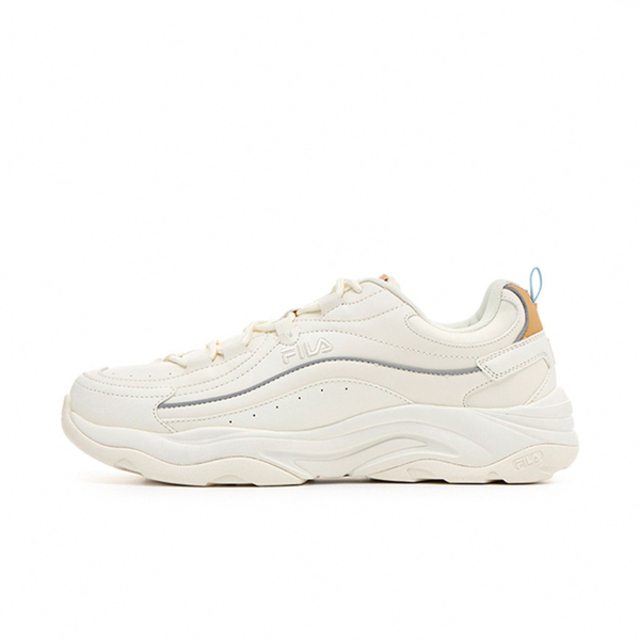 Fila Fila Ray Wave [4-C602Z-166] 男女 運動休閒鞋 復古鞋 老爹鞋 舒適 穿搭 米色