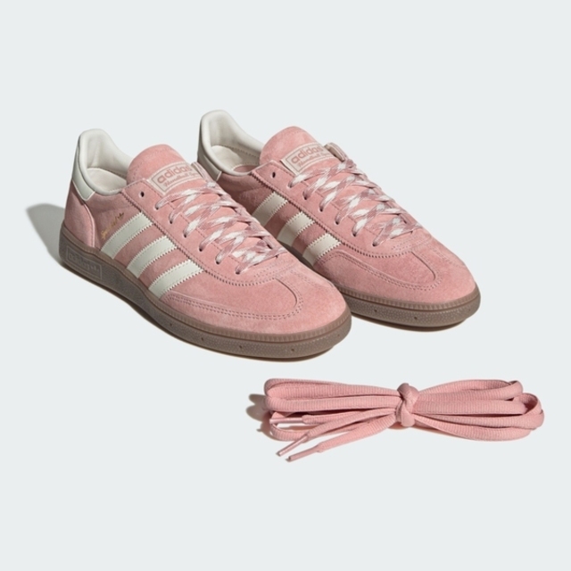 Adidas Handball Spezial KJ6305 男女 運動休閒鞋 德訓鞋 復古 舒適 粉紅 白