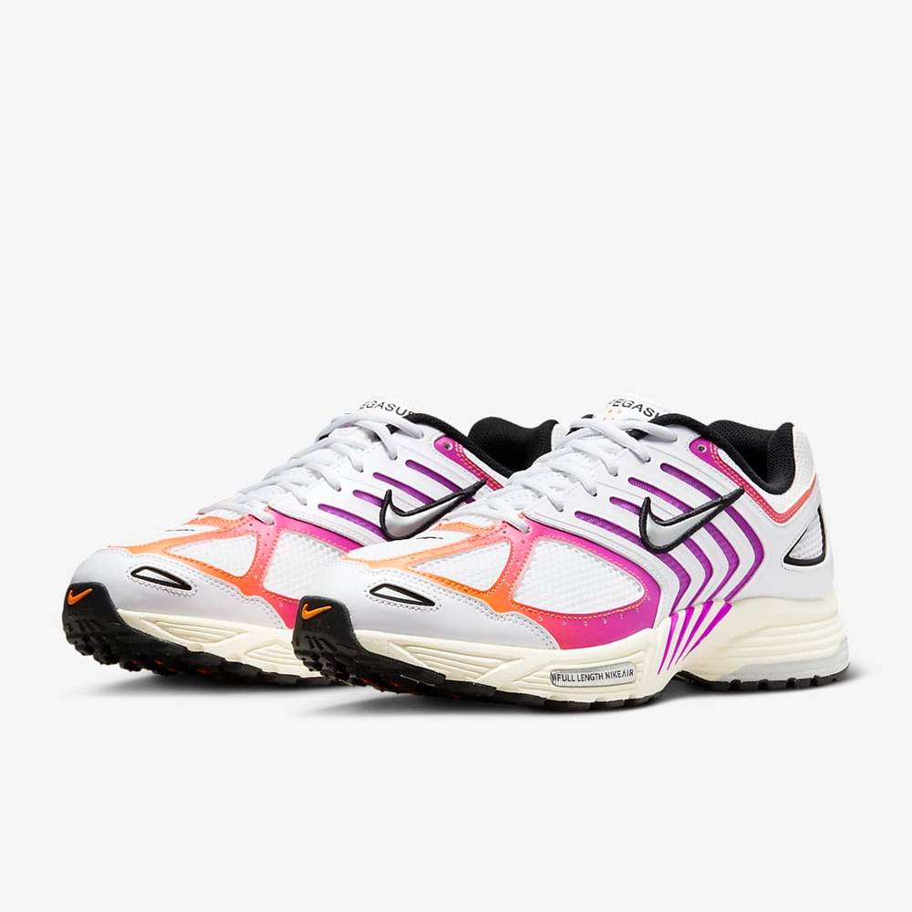 NIKE 耐吉 AIR PEGASUS 2005 男 休閒鞋 白色 紫橘漸層-FV6383100