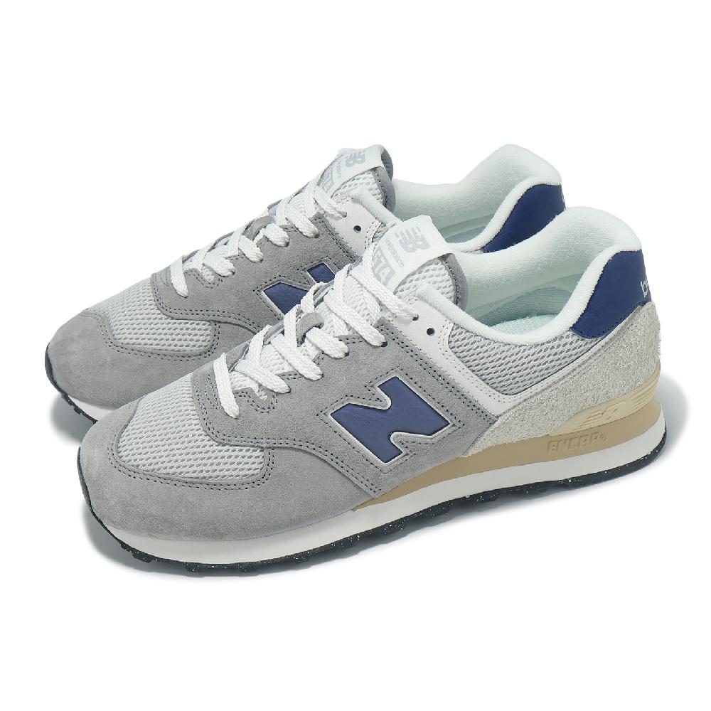 New Balance 紐巴倫 休閒鞋 574 男鞋 女鞋 灰 藍 麂皮 經典 NB 紐巴倫 U574SPB-D