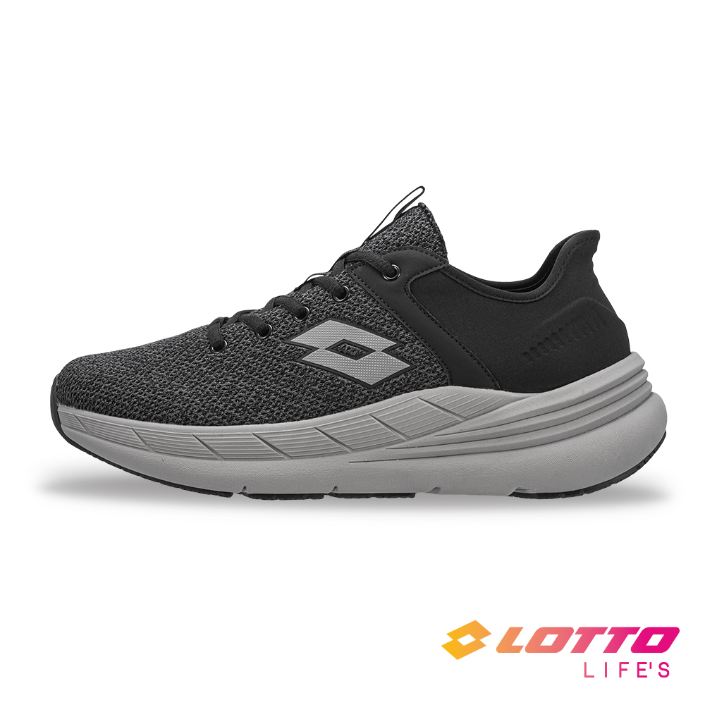 LOTTO 樂得 【LOTTO 義大利】男 易瞬穿EZ wear健走鞋 (灰)