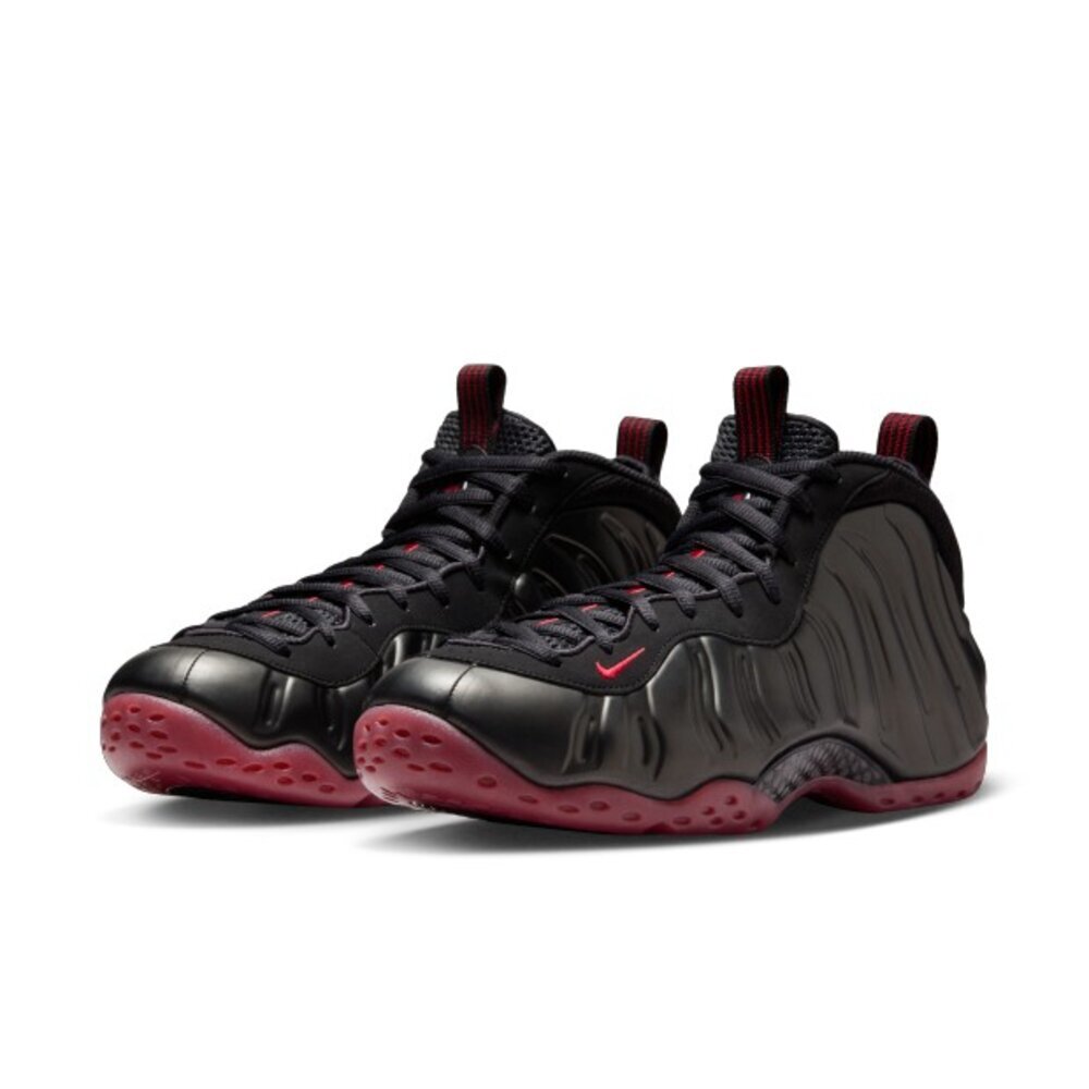 NIKE 耐吉Air Foamposite One Cough Drop 2025 黑紅太空鞋IB2219