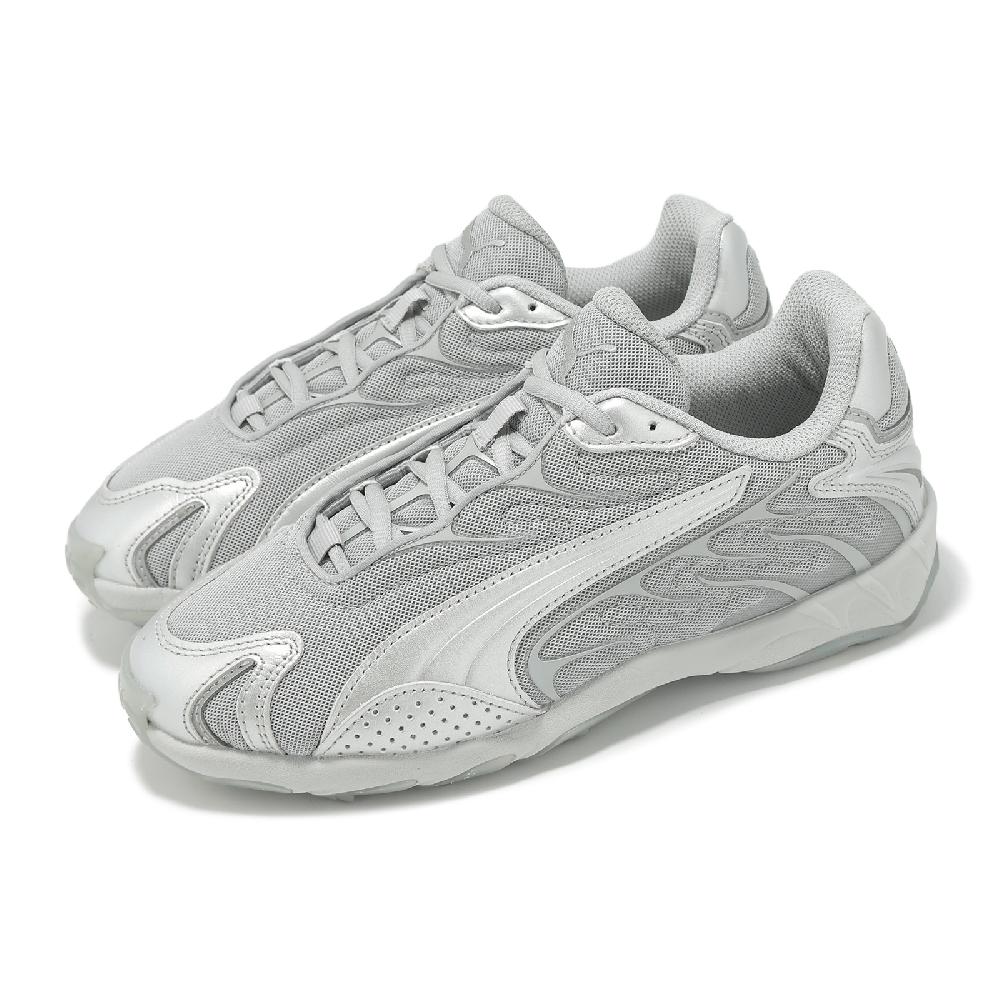 PUMA 彪馬 休閒鞋 Inhale Metallic 男鞋 女鞋 銀 灰 緩震 40178001