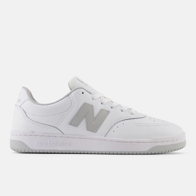 New Balance 紐巴倫 New Balance BB80 [BB80GRY] 男女 運動休閒鞋 小白鞋 簡約 舒適 穿搭 白 灰