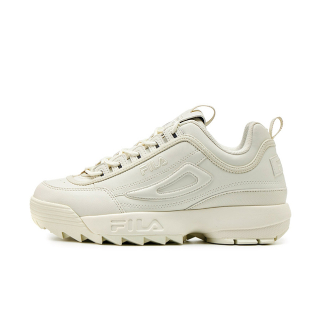 Fila Fila Disruptor II 1998 [4-C608Y-920] 男女 運動休閒鞋 鋸齒鞋 厚底 增高 米