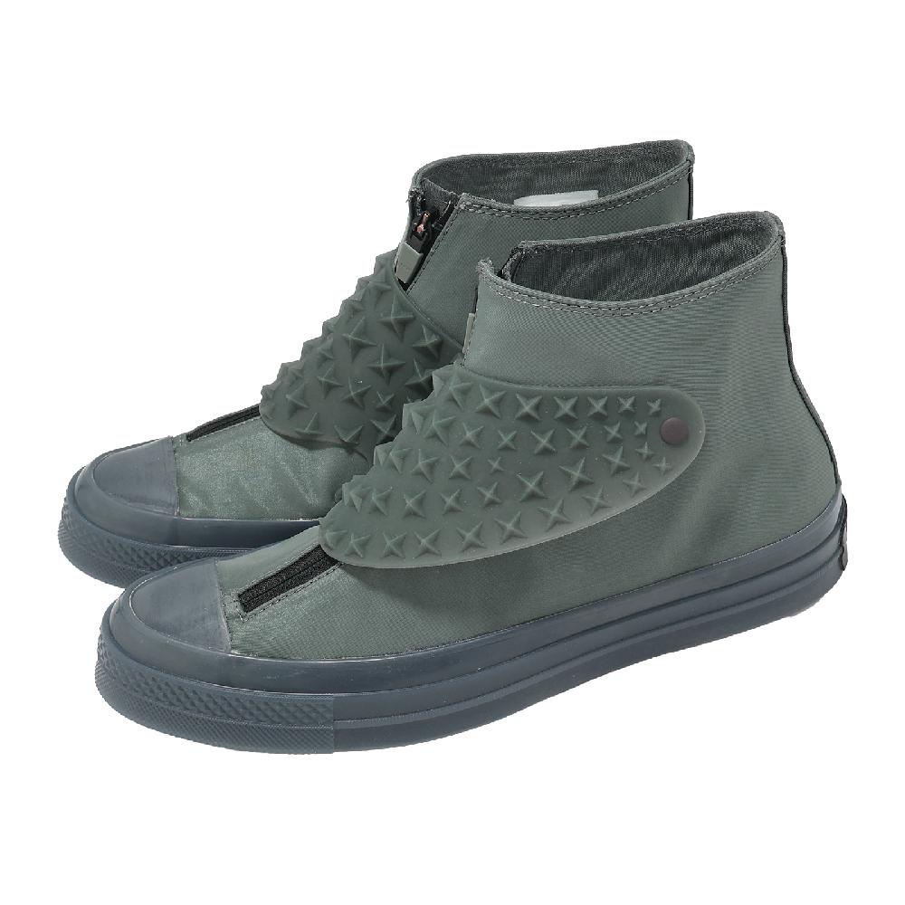 CONVERSE 匡威 休閒鞋 Chuck 70 Zip 男鞋 女鞋 灰 高筒 Chet Lo 聯名 拉鍊 尖刺 橡膠扣帶 A15466C