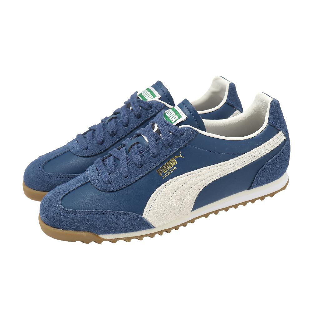 PUMA 彪馬 休閒鞋 Arizona Retro 男鞋 女鞋 藍 膠底 復古 麂皮 402353-08