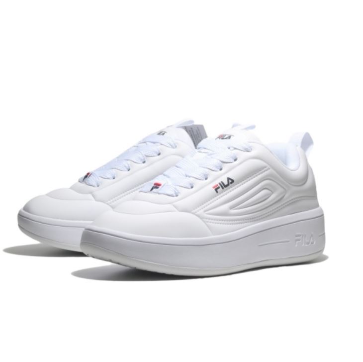 Fila FILA 休閒鞋 SUPER BUBBLE 白 厚底 復古鞋 女 5C608Z125