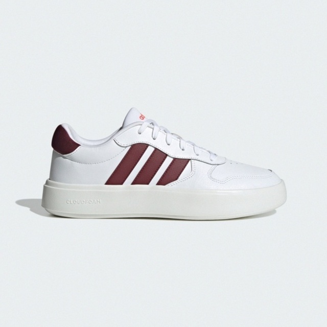 adidas 愛迪達 Adidas 愛迪達 Litecourt JI2169 男女 運動休閒鞋 復古 舒適 白 酒紅