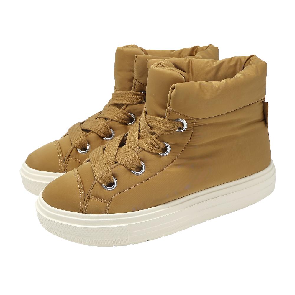 CONVERSE 匡威 休閒鞋 All Star Element Boot 男鞋 女鞋 棕 白 厚底增高 尼龍 A17641C