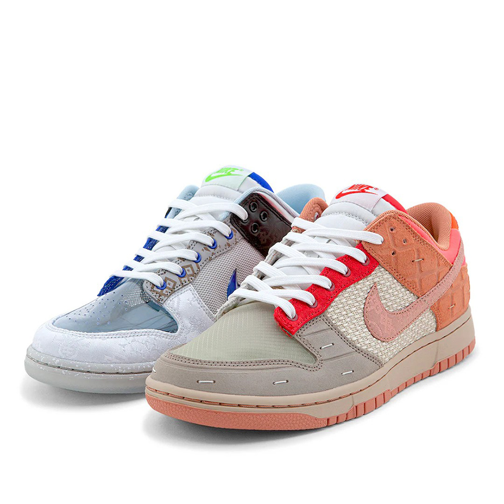 x CLOT Dunk Low SP 'What The Clot' 鴛鴦 死亡之吻 陳冠希 聯名 休閒鞋 復古 情侶鞋 FN0316-999