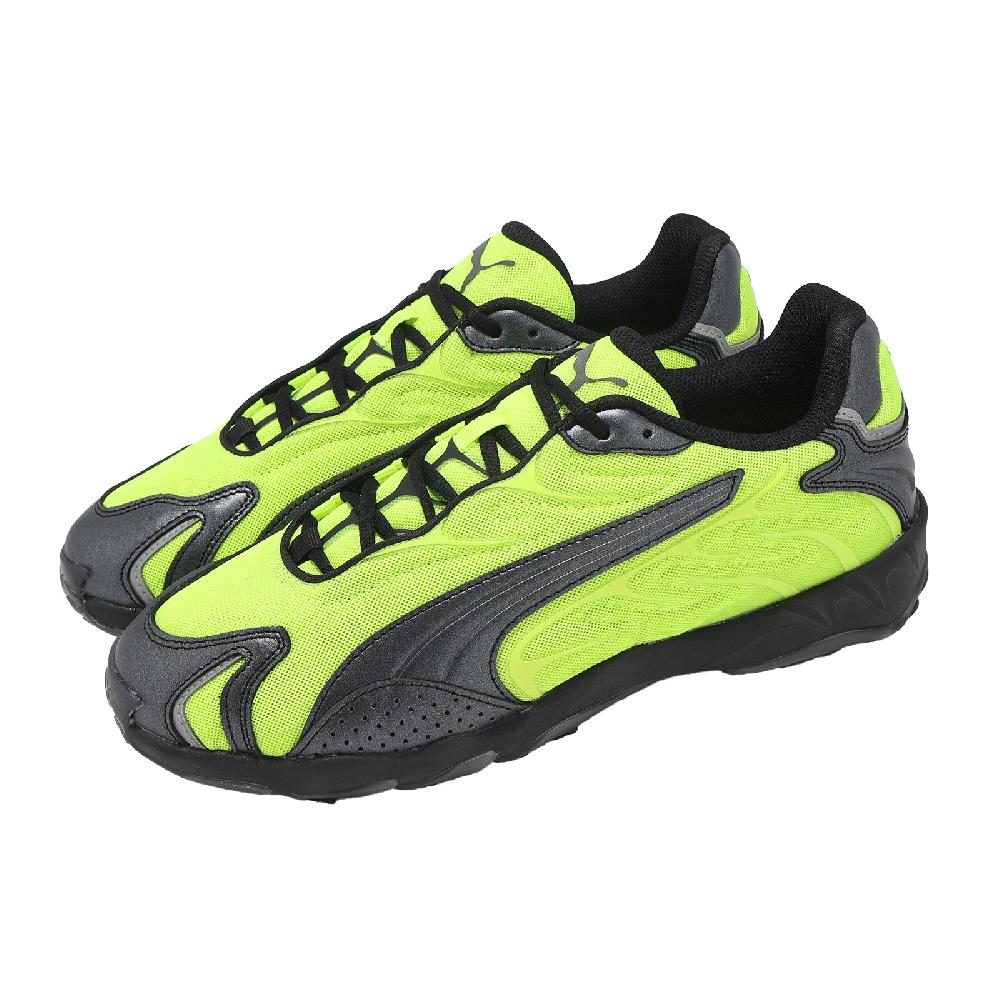 PUMA 彪馬 休閒鞋 Inhale Metallic 男鞋 黃 黑 復古 經典跑鞋 支撐 401780-02