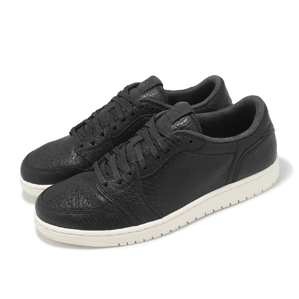NIKE 耐吉 休閒鞋 Air Jordan 1 Retro Low NS 男鞋 黑 無勾 荔枝皮 復刻 AJ1 848775-005