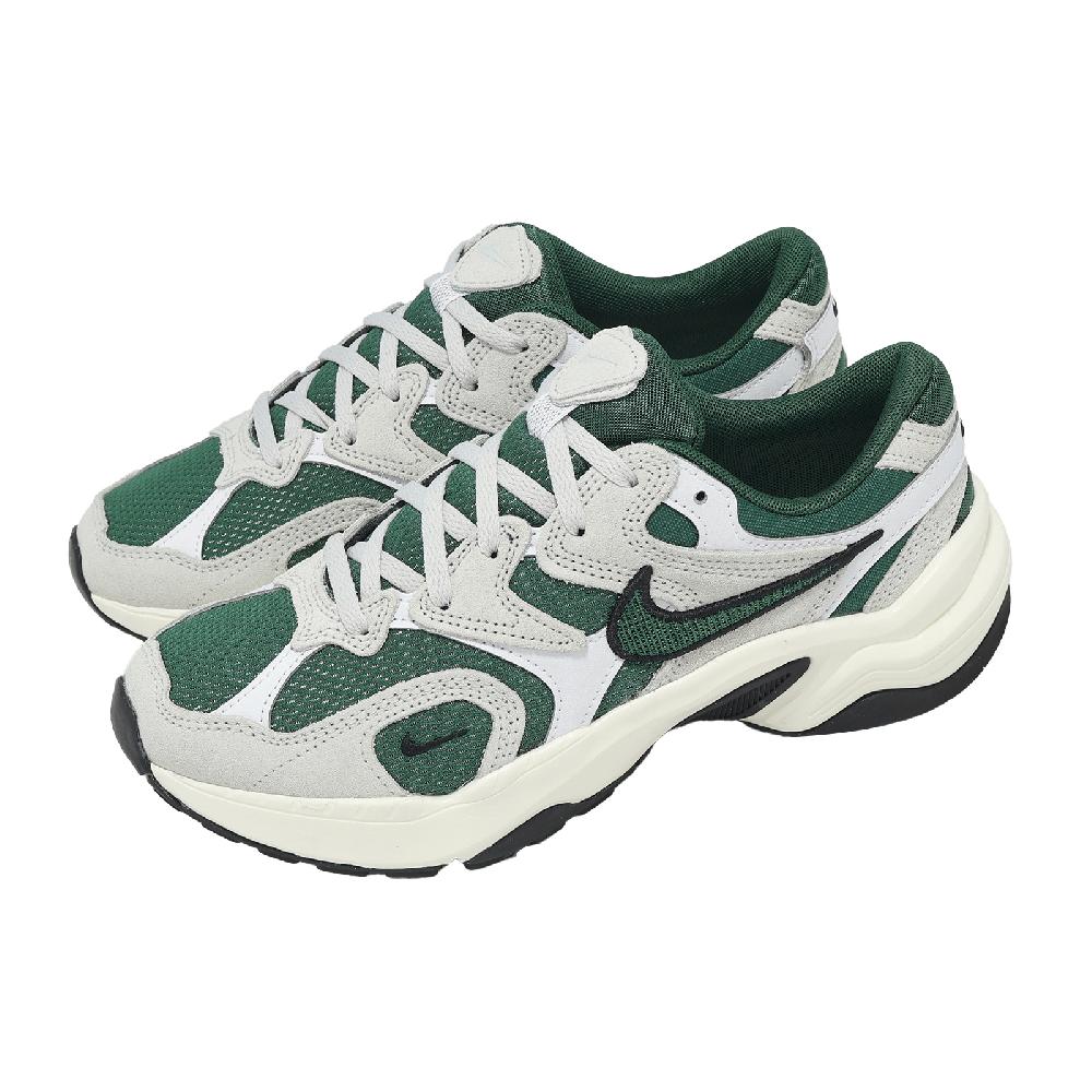 NIKE 耐吉 休閒鞋 Wmns AL8 女鞋 白 綠 復古 麂皮 運動鞋 FJ3794-106