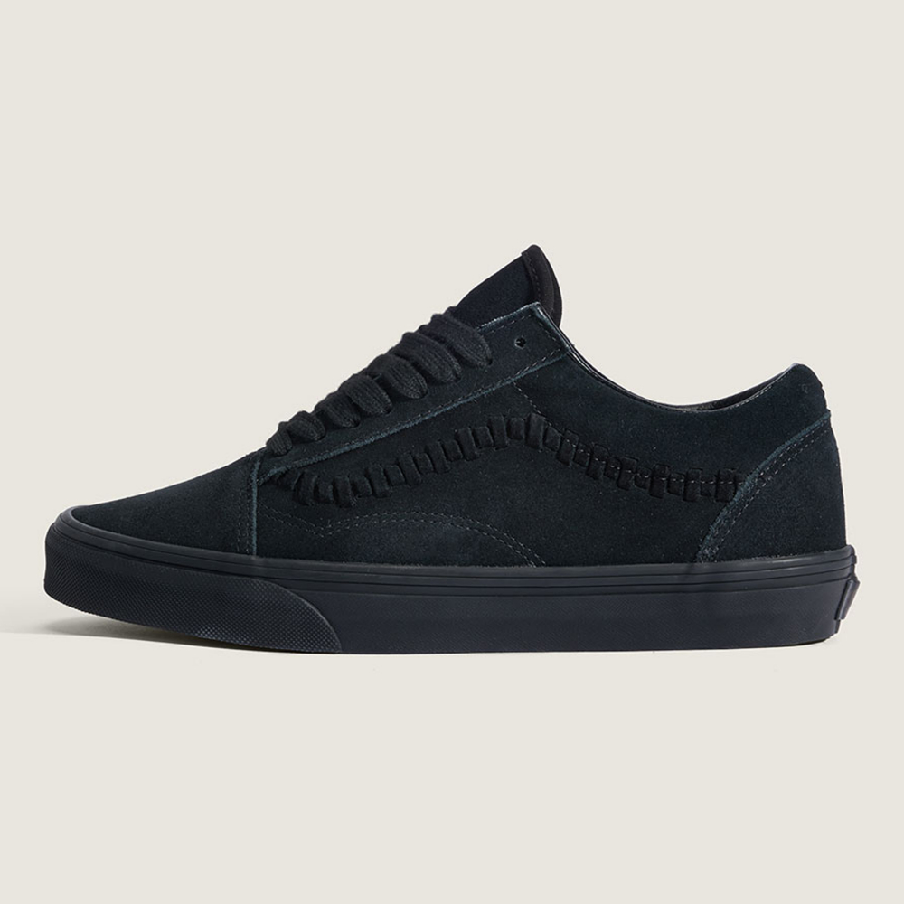 VANS Old Skool Crafted Stripe BLACK 男女 休閒鞋 VN000D9YBKA
