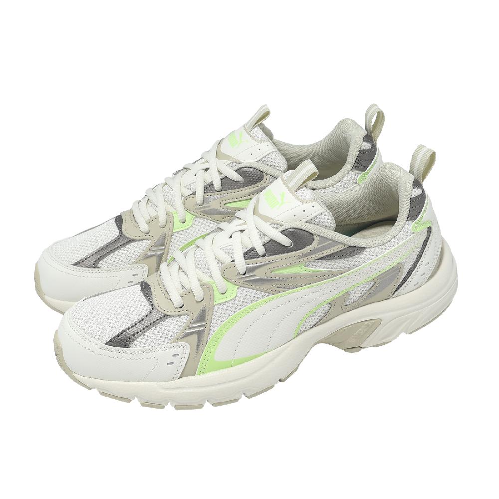 PUMA 彪馬 休閒鞋 Milenio Tech 男鞋 女鞋 米 綠 復古 千禧年 運動鞋 392322-09