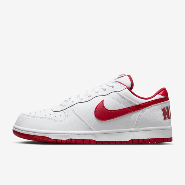 NIKE 耐吉 Nike 耐吉 Big Low [355152-150] 男 運動休閒鞋 低筒 基本款 舒適 白紅