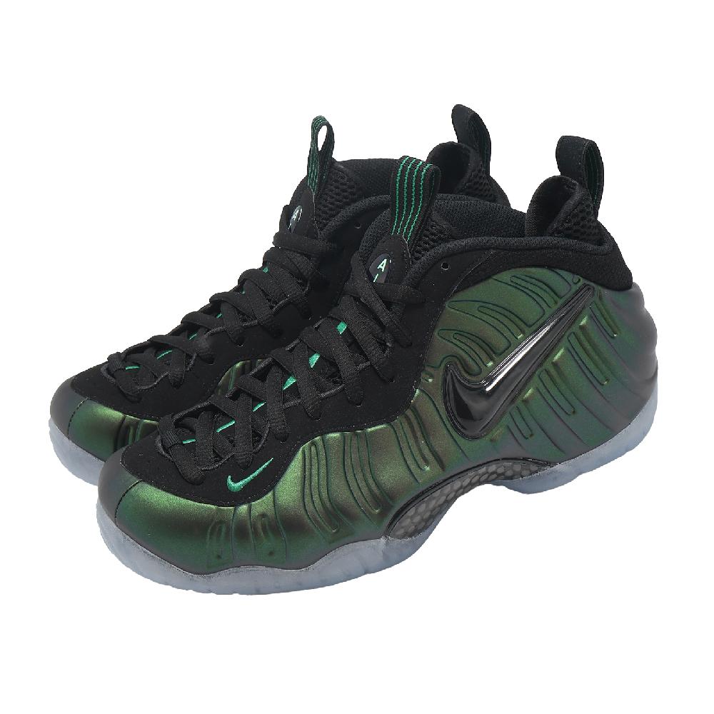 NIKE 耐吉 休閒鞋 Air Foamposite Pro 男鞋 綠 太空鞋 復古 氣墊 果凍底 HF0794-300