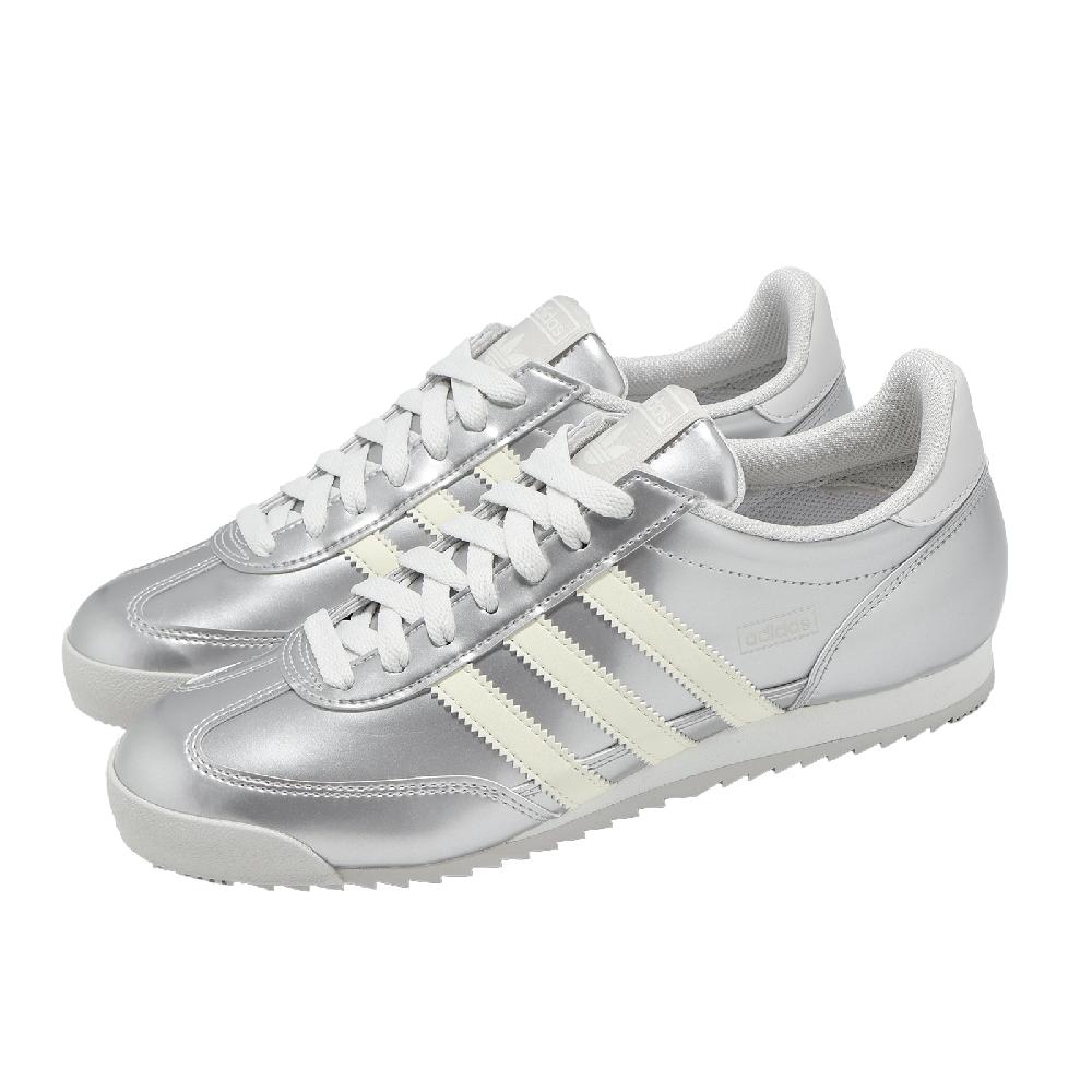 adidas 愛迪達休閒鞋R71 男鞋女鞋銀米白皮革復古愛迪達KJ4209 - PChome