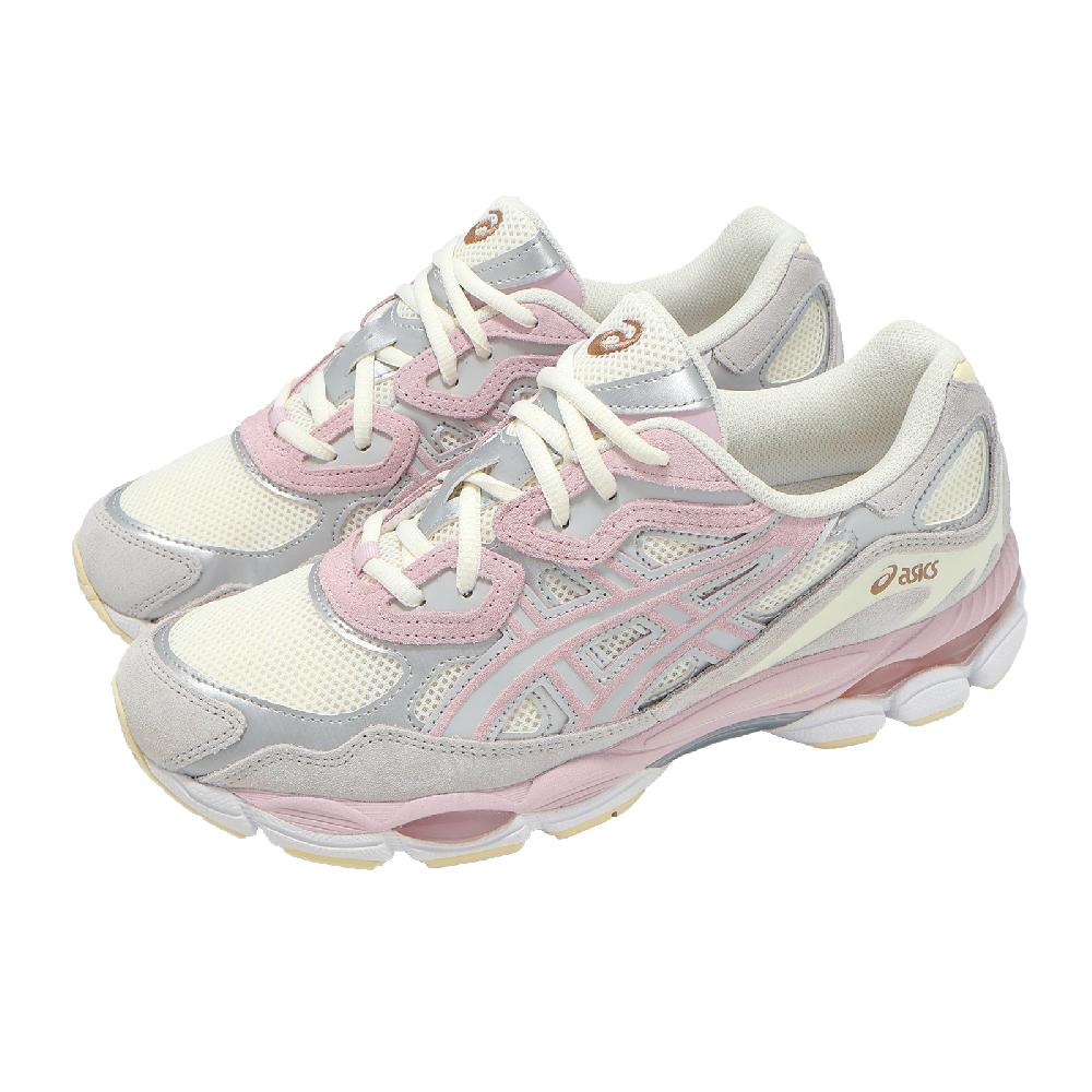 Asics 亞瑟士 休閒鞋 GEL-NYC 男鞋 女鞋 米白 粉 復古跑鞋 Y2K 運動鞋 1203A383028