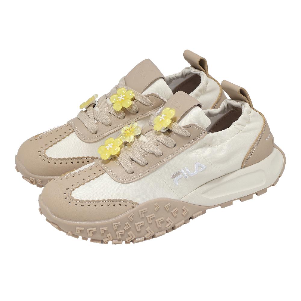 Fila 休閒鞋 Primavera 女鞋 白 米 芭蕾風 厚底 5C344A771