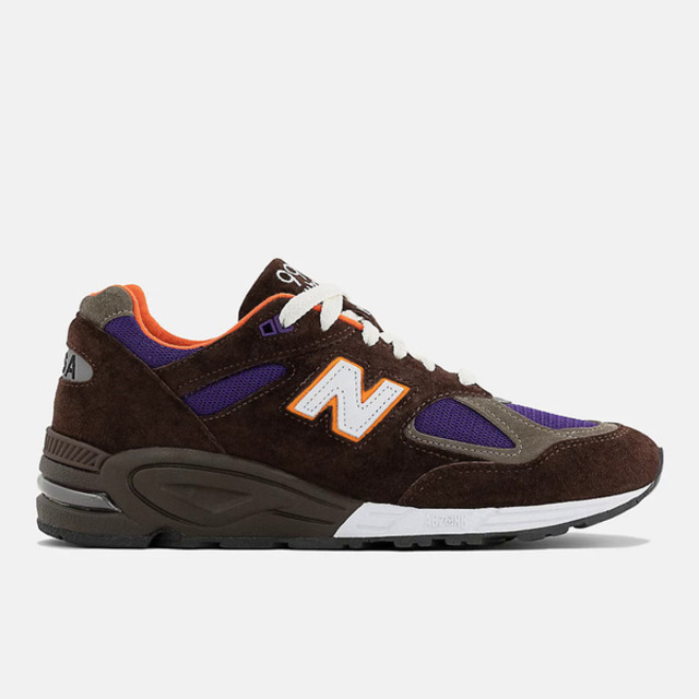 New Balance 紐巴倫 New Balance 990 V2 [M990BR2] 男 休閒鞋 運動 復古 D楦 美製 麂皮 緩震 舒適 咖啡