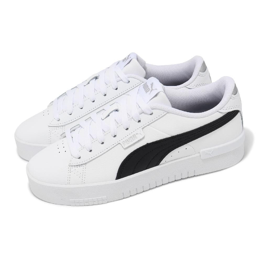 PUMA 彪馬 休閒鞋 Jada Renew 女鞋 白 黑 皮革 緩衝 街頭 板鞋 小白鞋 386401-03