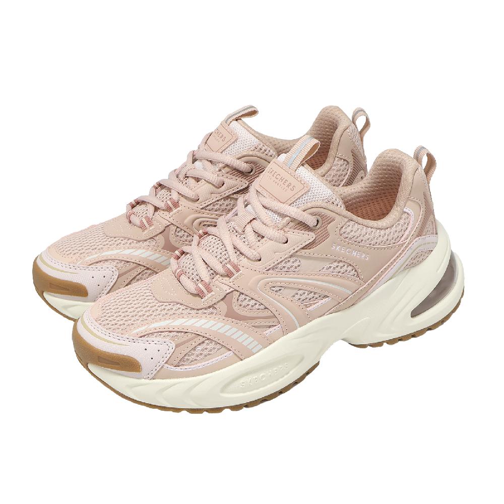SKECHERS 斯凱奇 休閒鞋 Uno Ryze 女鞋 粉紅 米 膠底 復古 氣墊 老爹鞋 177606BLSH