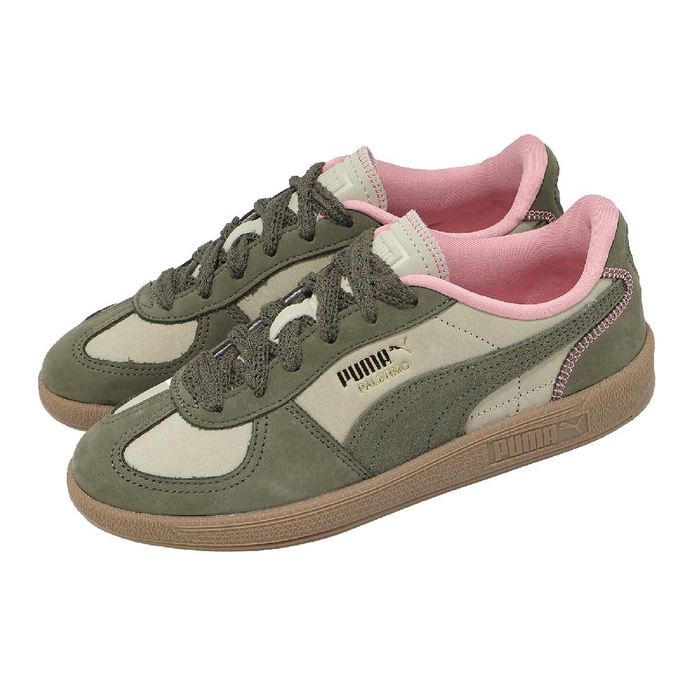 PUMA 彪馬 休閒鞋 Palermo Lux Wns 女鞋 綠 粉 復古 德訓鞋 405493-01