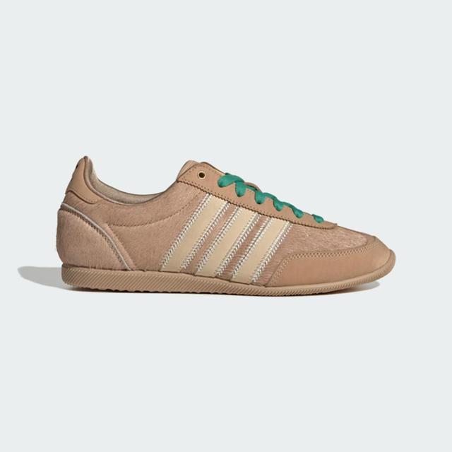adidas Originals Adidas 愛迪達 Japan W [JP6148] 女 運動休閒鞋 復古鞋 德訓鞋 馬毛 沙色 卡其