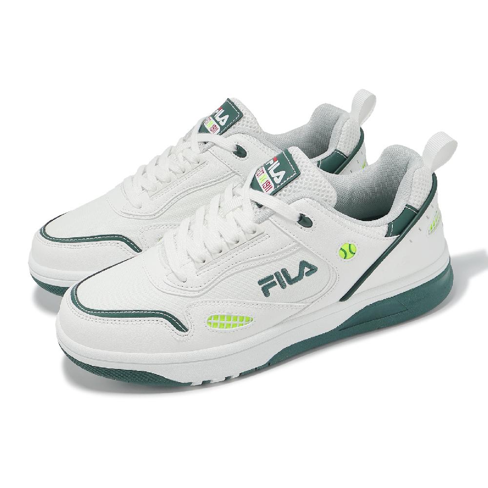Fila 休閒鞋 Tennis Ball 男鞋 白 綠 網球 運動鞋 斐樂 1C943Z166