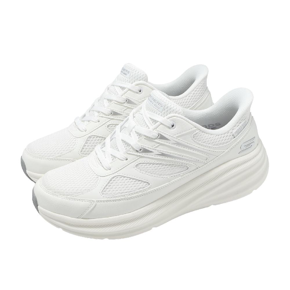 SKECHERS 斯凱奇 休閒鞋 Bobs Skillz Slip-Ins 男鞋 白 厚底 緩衝 運動鞋 118432W