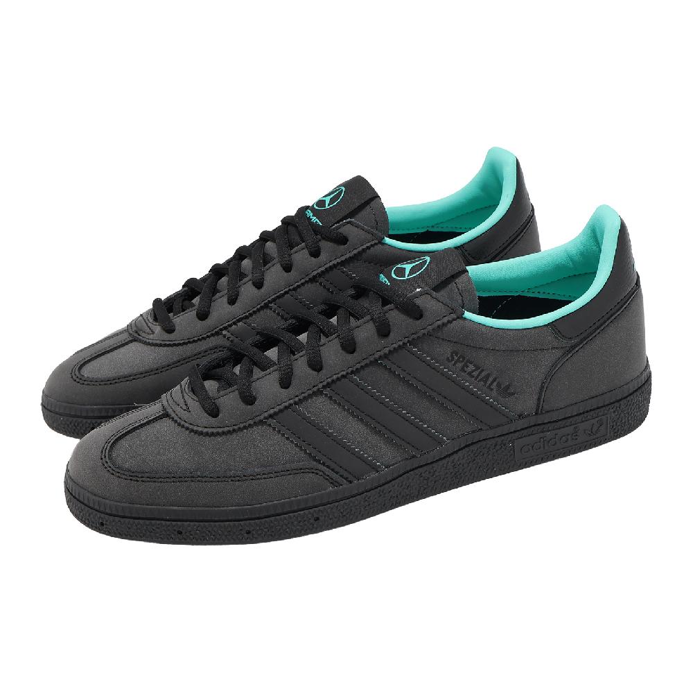 adidas 愛迪達 休閒鞋 Handball Spezial Mer 男鞋 女鞋 黑 綠 賓士聯名 德訓鞋 KJ1195