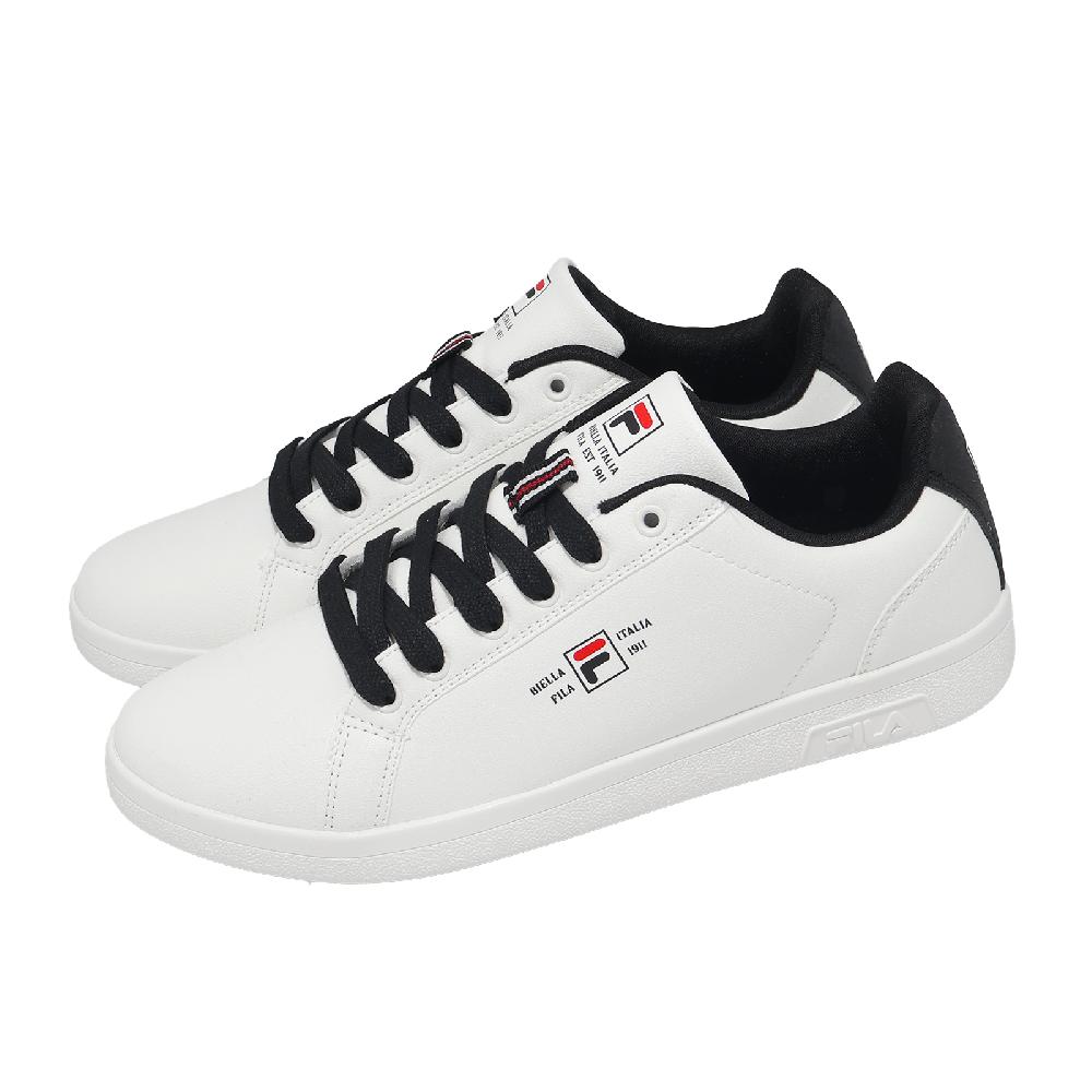Fila 休閒鞋 Bianco 男鞋 白 黑 小白鞋 百搭 1C336A100