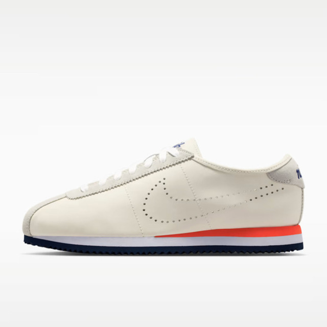 NIKE 耐吉 Nike 耐吉 W Cortez LT [HQ1841-101] 女 運動休閒鞋 阿甘鞋 舒適 緩震 米白 藍 橘紅
