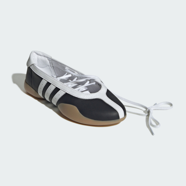 adidas 愛迪達 Adidas Taekwondo Mei Ballet W [JR7031] 女 運動休閒鞋 芭蕾風 復古 黑 白