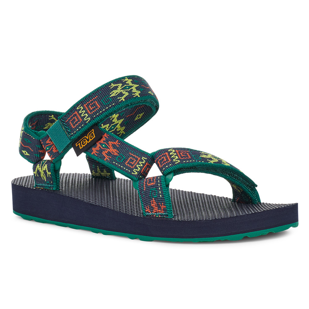 TEVA TEVA 童鞋 Original Universal 綠花紋 中童 TV1116656CGKN