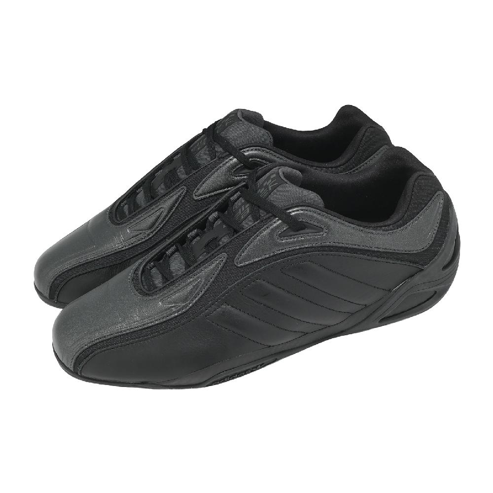 adidas 愛迪達 休閒鞋 Adiracer GT 男鞋 黑 灰 復古 皮革 賽車鞋 JQ5758
