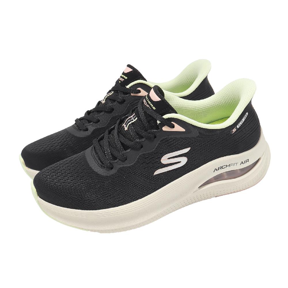 SKECHERS 斯凱奇 休閒鞋 Arch Fit Skech-Air Slip-Ins 女鞋 黑 緩衝 150791BKMT
