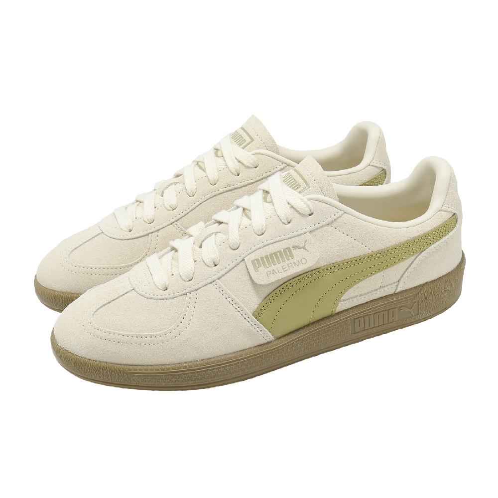 PUMA 彪馬 休閒鞋 Palermo 男鞋 女鞋 米 黃 復古 麂皮 德訓鞋 396463-90