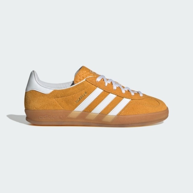adidas 愛迪達 Adidas 愛迪達 Gazelle Indoor W HQ8716 女 休閒鞋 復古 麂皮 流行 黃